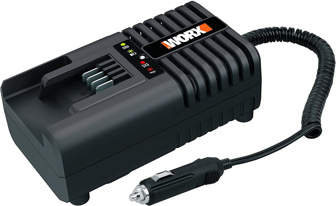 Caricabatteria da auto 12 Volt per Batterie Worx 20 Volt WA3765 - EmporiodiAntonio